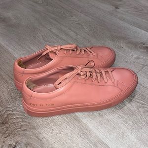 Common Projects Women's Original Achilles Low (Rose) Size: EU Size 36